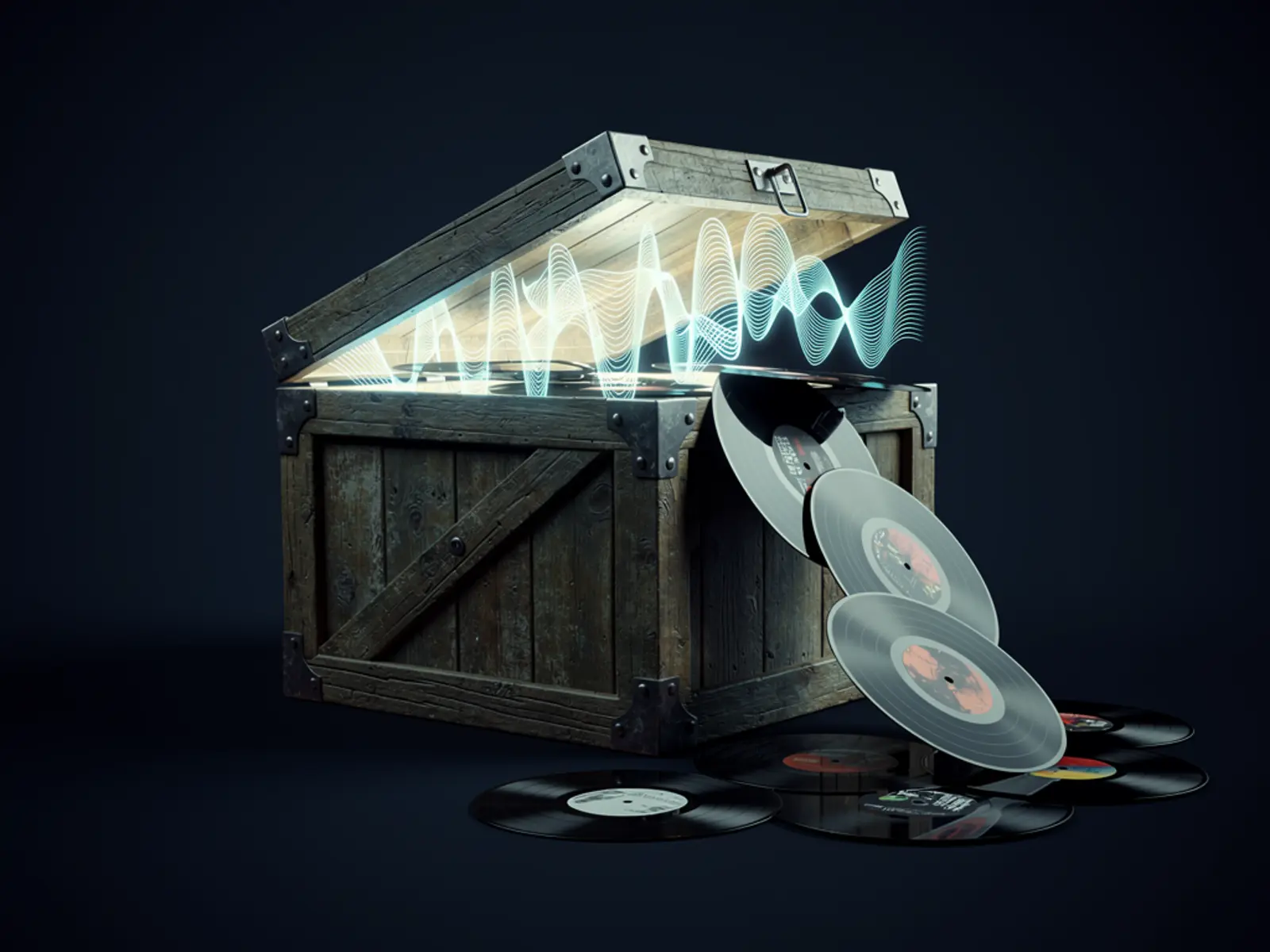Concept artwork for The Hidden Crate